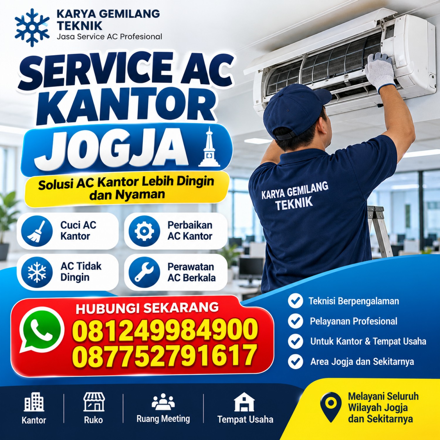 Service AC Kantor Jogja