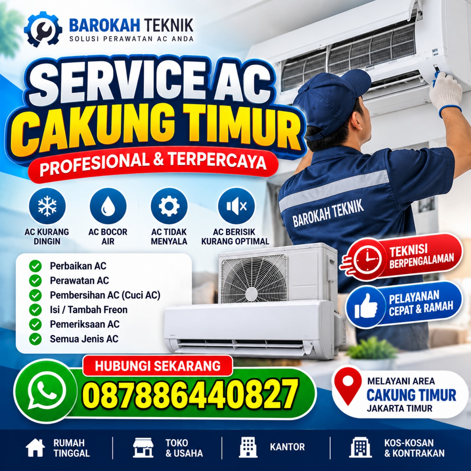 Service AC Cakung Timur