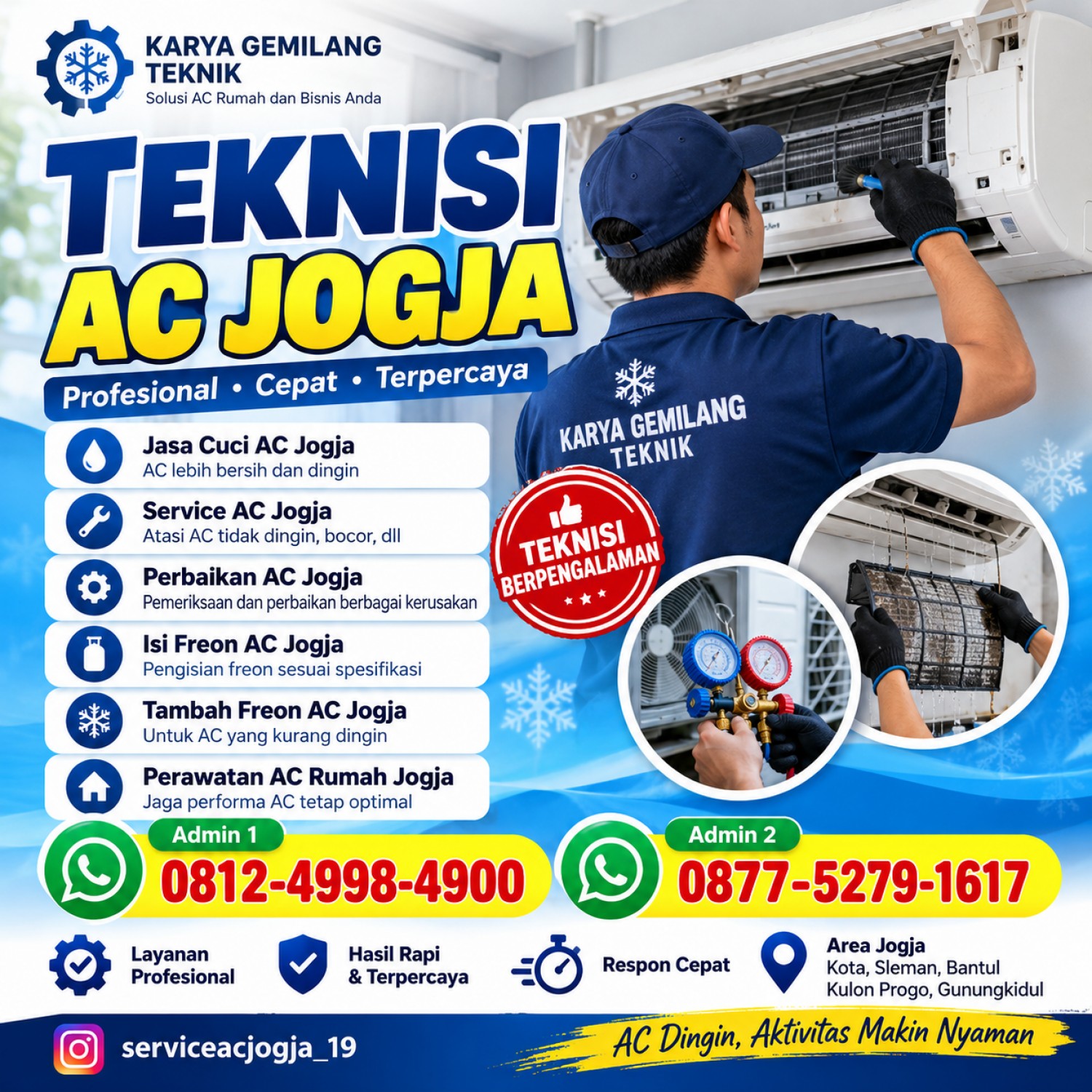 Teknisi AC Jogja