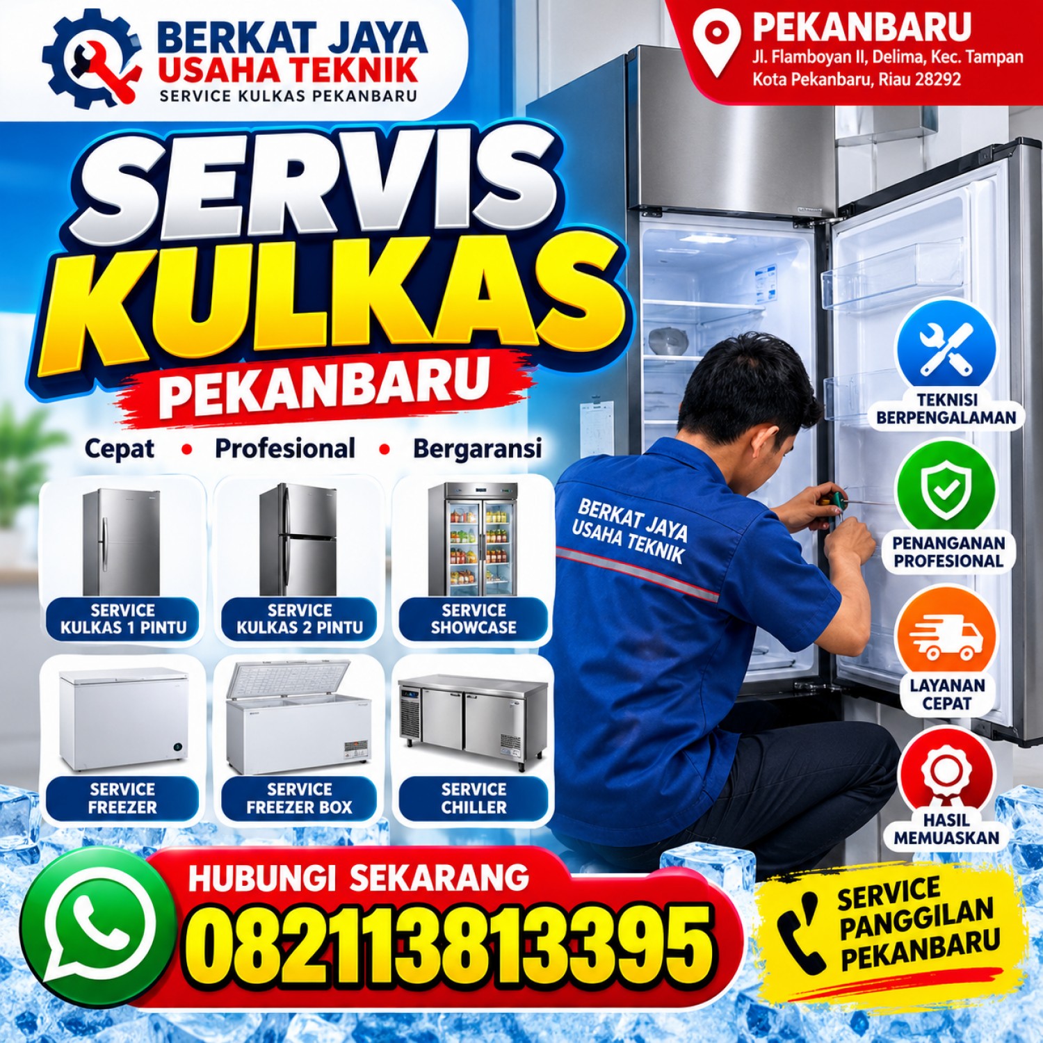Servis Kulkas Pekanbaru