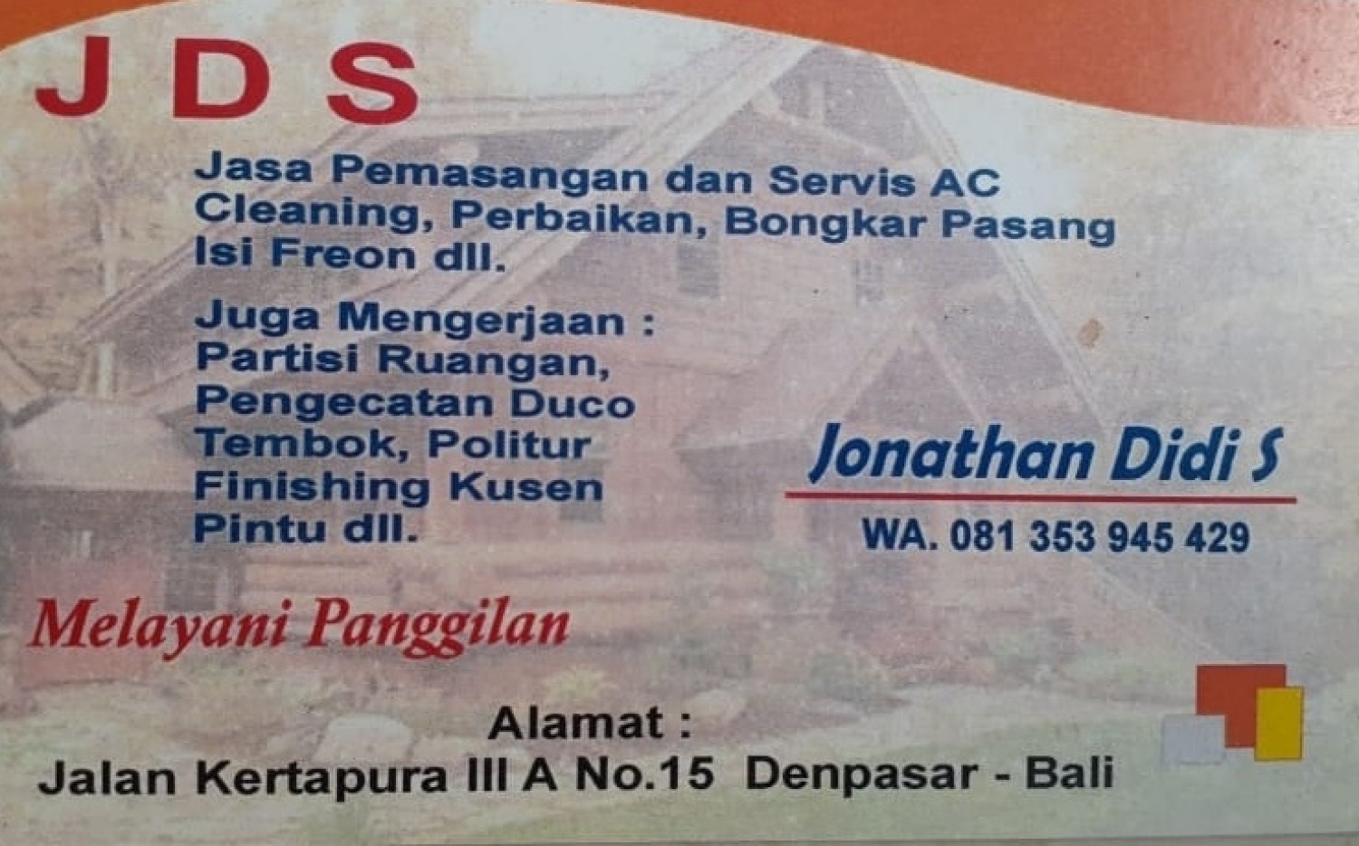Jasa Pengecatan Duco & Partisi Denpasar Bali