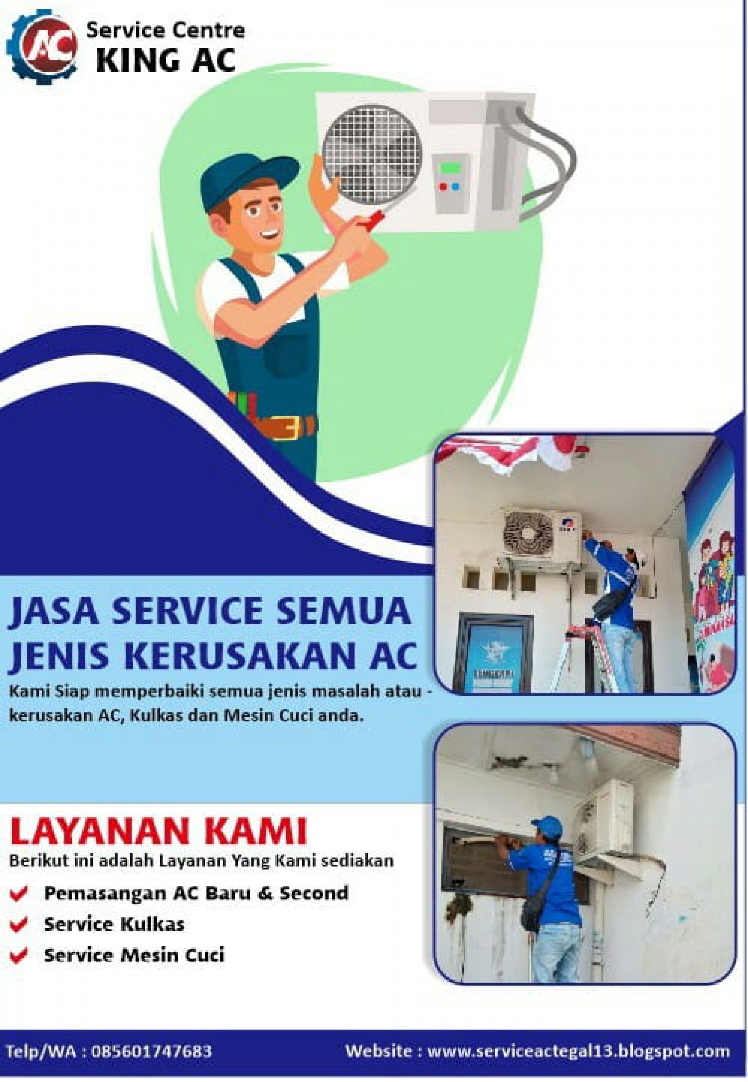 Jasa Service Ac Terdekat Tegal