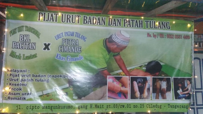 Jasa Pijat Urut Ciputat Tangerang Selatan