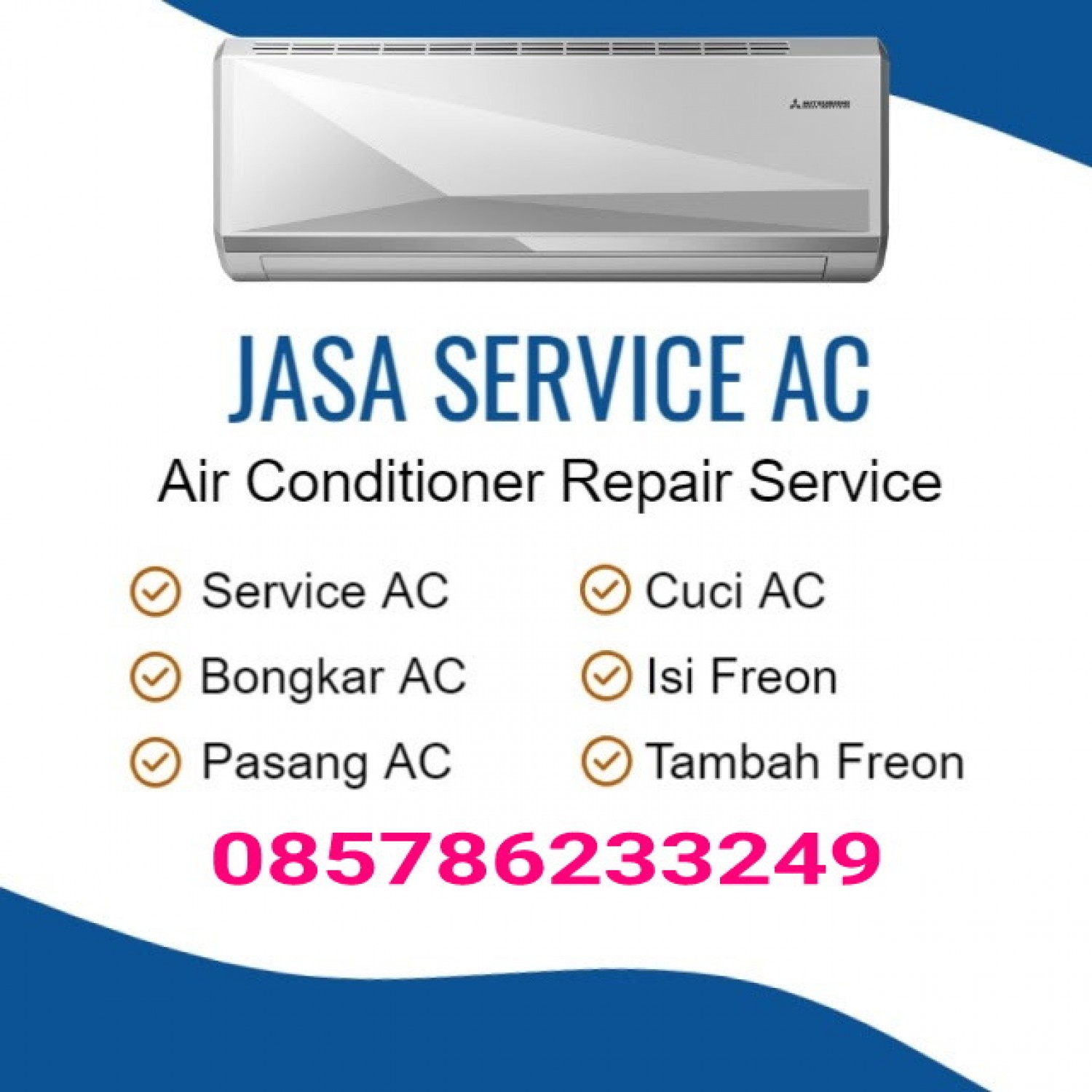 SERVICE AC GOMBONG