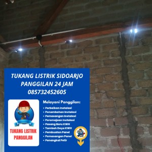 Tukang Listrik Waru Sidoarjo 085732452605