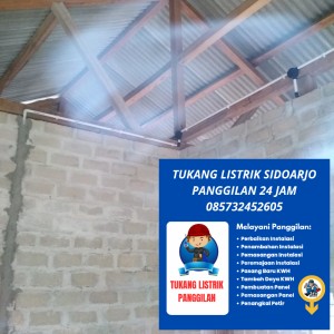 Tukang Listrik Krian Sidoarjo 085732452605