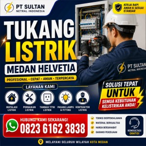 Tukang Listrik Medan Helvetia
