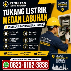 Tukang Listrik Medan Labuhan