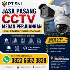 Jasa Pasang CCTV Medan Perjuangan