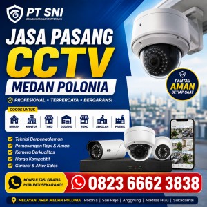 Jasa Pasang CCTV Medan Polonia