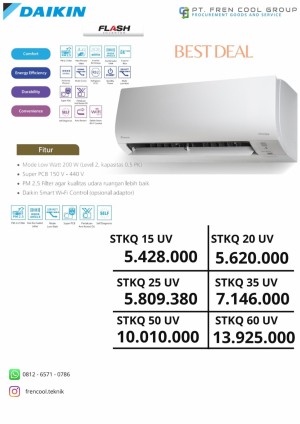 Harga AC Daikin 2PK Di Medan