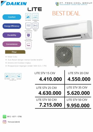 Harga AC Daikin 2PK Di Medan