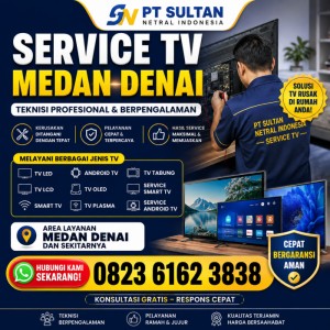Service TV Medan Denai