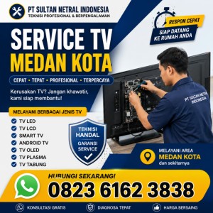 Service TV Medan Kota