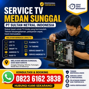 Service TV Medan Sunggal