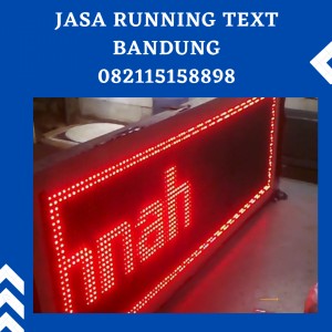 Jasa Pembuatan Running Text Kota Bandung
