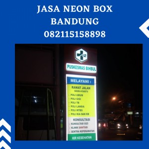 Jasa Pembuatan Neon Box Kota Bandung