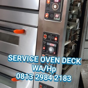 Service Oven Deck Bangli 081329842183