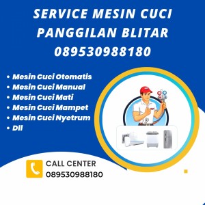 Service Mesin Cuci Selopuro Blitar 089530988180