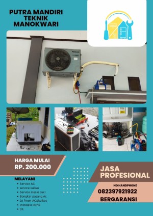 Service AC Ingramui Manokwari Barat