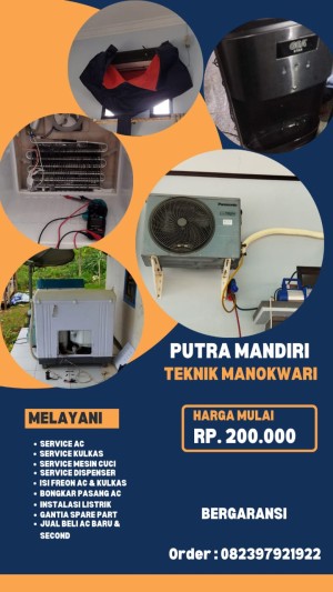 Service AC Aipiri Manokwari Timur