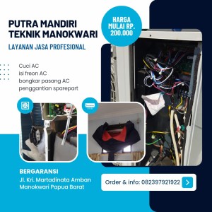Service AC Aipiri Manokwari Timur