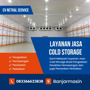 Jasa Perakitan Cold Storage Banjarmasin