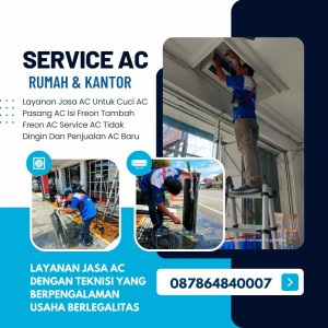 Jasa Service AC Gedongtengen Yogyakarta