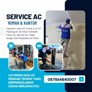 Jasa Service AC Gondomanan Yogyakarta