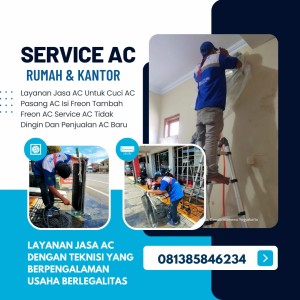 Jasa cuci AC Ciangir Legok