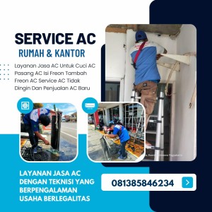 Jasa cuci AC Pematang Tigaraksa