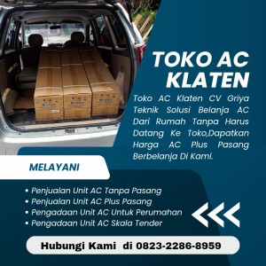 Toko AC karangnongko Klaten