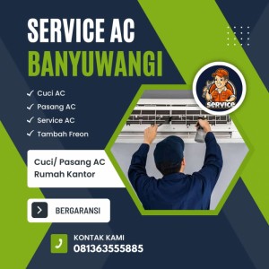 Service AC Bangorejo Banyuwangi