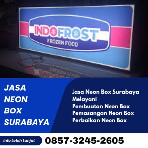 Jasa Neon Box Sukomanunggal Surabaya