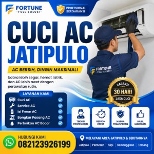 Cuci AC Jatipulo