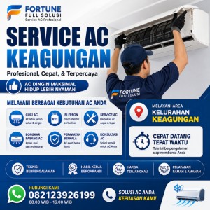 Cuci AC Keagungan