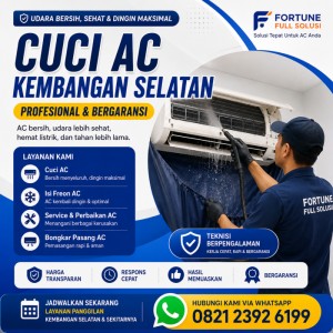 Cuci AC Kembangan Selatan