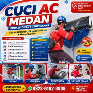 CUCI AC MEDAN PETISAH
