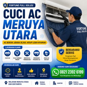 Cuci AC Meruya Utara