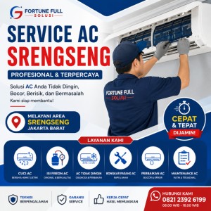 Cuci AC Srengseng