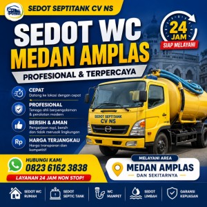 Jasa Sedot WC Medan Amplas