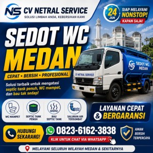 Jasa Sedot WC Medan