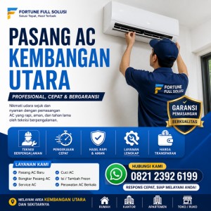 Pasang AC Kembangan Utara