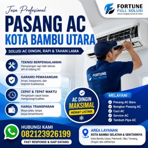Pasang AC Kota Bambu Utara