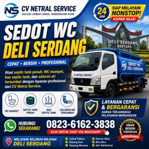 Sedot WC Deli Serdang
