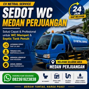 Sedot WC Medan Perjuangan