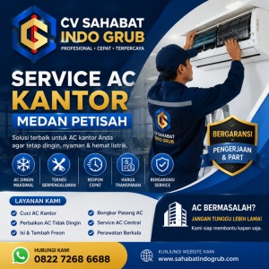 Service AC Kantor Medan Petisah