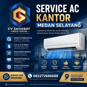 Service AC Kantor Medan Selayang