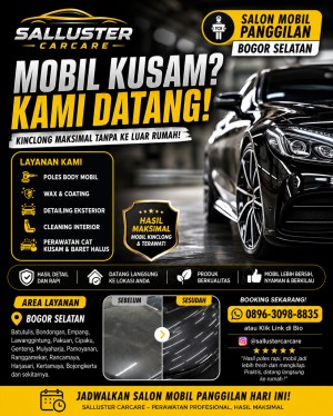 Salon Mobil Panggilan Bogor Selatan | Poles Mobil Panggilan Bogor Selatan