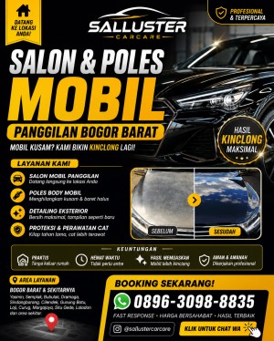 Salon Mobil Panggilan Bogor Barat | Poles Mobil Panggilan Bogor Barat